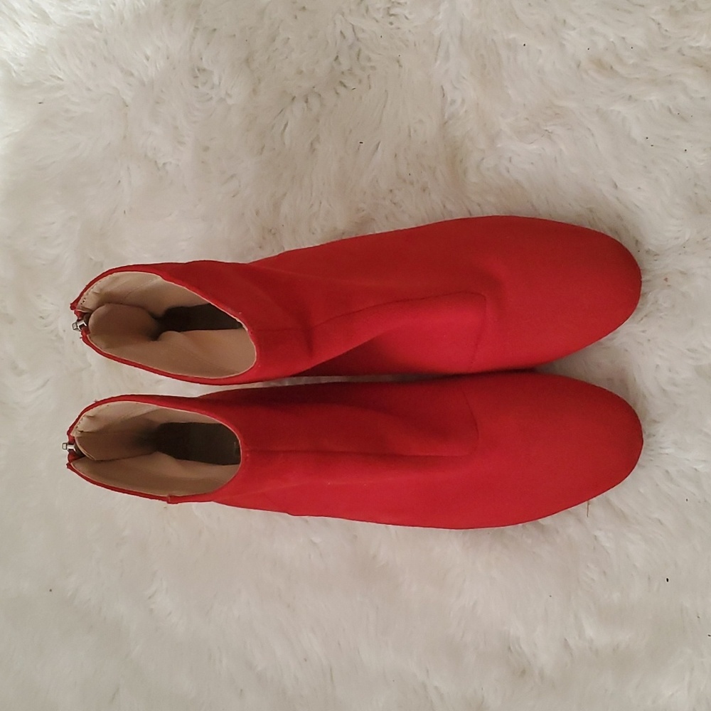 Red Booties - Picture 2 of 4